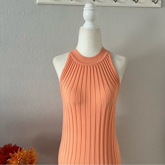 Revolve Superdown Milana Rib Knit Mini Dress in Orange - Picture 3 of 5